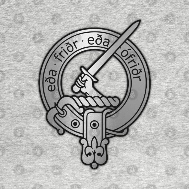 Clan Gunn Crest - Old Norse by Taylor'd Designs